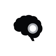 Deep Work Brain Concentration Zone. Productivity Boost Focus Icon. Focused Mind Zone for Productivity.