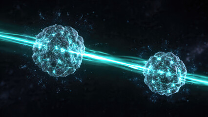 Quantum Entanglement Concept