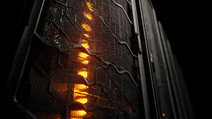 Server Racks in Data Center