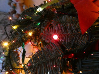 Fototapeta premium Christmas ornaments and celebration