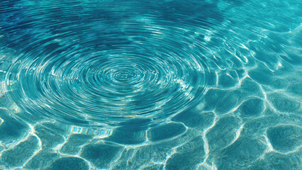 Water Ripples and Light Refraction