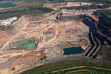 Torr Works Quarry in Somerset	