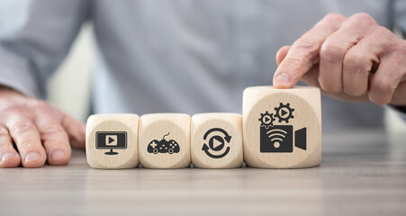 Concept of live streaming