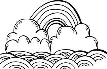 cloud computing concept illustration