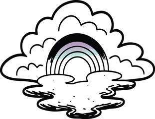 vector illustration of an abstract background