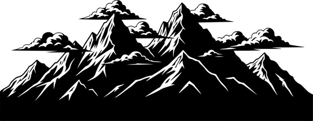 Mysterious Bigfoot Walking Through Rocky Mountain Peaks