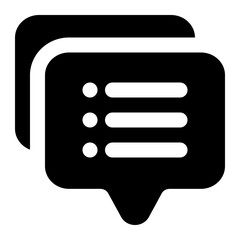 chat icon for illustration