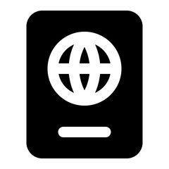 passport icon for illustration