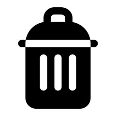 trash icon for illustration