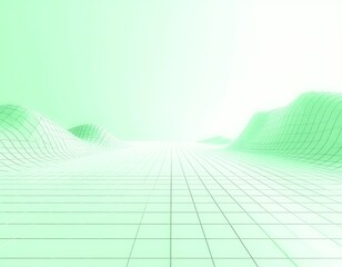 クリーンな余白とグリッドラインが特徴のシンプル背景素材