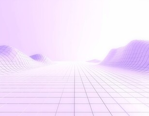 クリーンな余白とグリッドラインが特徴のシンプル背景素材