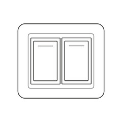 illustration power switch icon