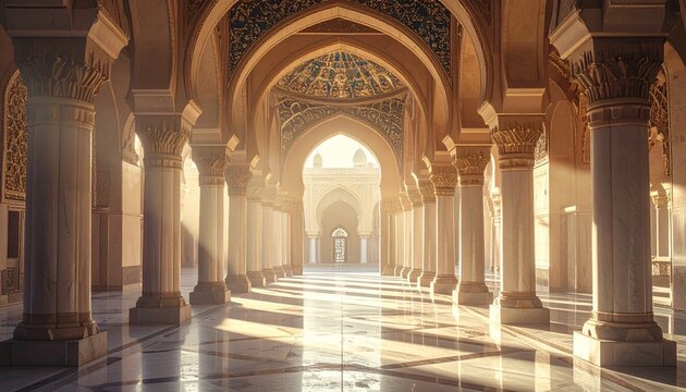 interior of a mosque
