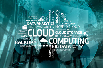 Explore the essential elements of cloud computing, emphasizing data security, analytics, storage, and backup solutions for modern business efficiencies and digital transformation. Tessel