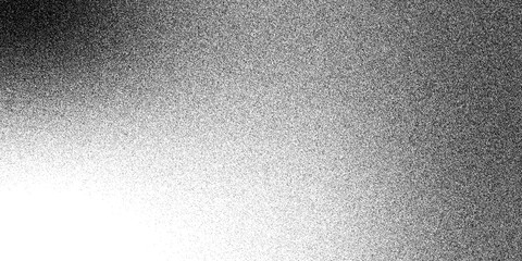 Vector Abstract grunge texture dust particle grain on transparent background. Grain noise of black irregular dots and grainy halftone fade effect with sand dust particles. Pixel disintegration, random