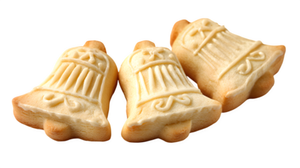 Sweet chocolate Easter bunnies and eggs stand alongside a Dutch Sinterklaas figure as brown candy gift statues and holiday food decorations isolated for a celebration