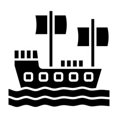Sailing boat Icon