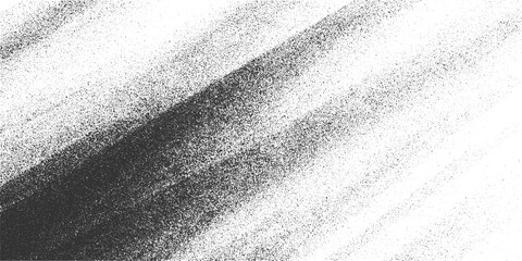 Black dots forming diagonal gradient on white background abstract texture