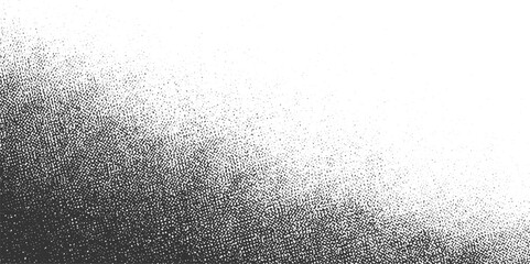 Black and white stipple texture gradient fading to white