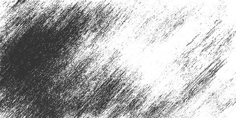 Black and white textured background with diagonal scratch marks and speckles