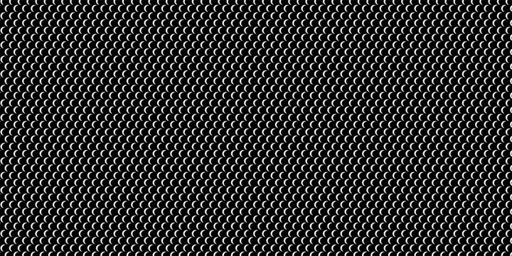 Grill mesh pattern with metal texture for speaker and micro hole background or seamless net by black grid and circle grate steel screen.