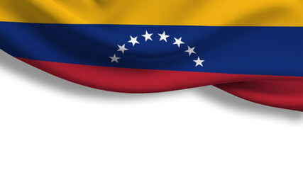 The Venezuelan flag features a horizontal tricolor of yellow, blue, and red. This flag symbolizes the nation&rsquo;s independence and pride, waving proudly as a representation of sovereignty.