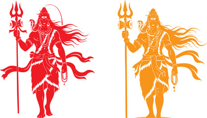 Fototapeta premium Ancient mystic figure with cuneiform writing and philosophical dialogue