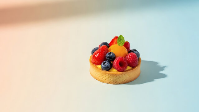 cake with fruits