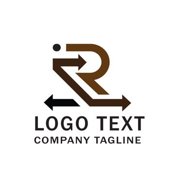 r or rl or rli or rli tetter logo design