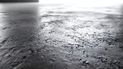 Ultra-realistic concrete background fading into soft blur toward edges