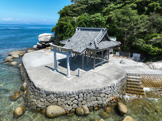 愛媛県松山市　白石龍神社