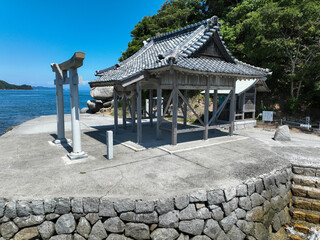 愛媛県松山市　白石龍神社