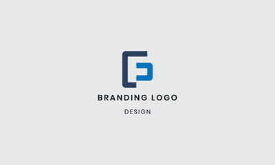 Fototapeta premium Letters F logo design. Creative and Modern design.
