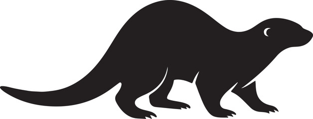Otter Silhouette