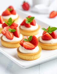 Mini-Erdbeer-T&ouml;rtchen