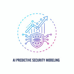 AI predictive security modeling with shield and growth graph