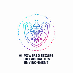 AI-powered secure collaboration environment for modern businesses