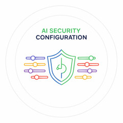 AI Security Configuration Shield Protection System with Settings and Controls