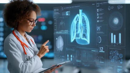 Enhancing healthcare outcomes through the application of artificial intelligence technology services in a modern medical facility - Powered by Adobe