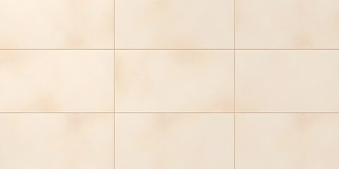 Fototapeta premium A serene grid pattern of beige tiles with subtle shading and texture