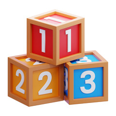 Number Blocks Educational Toy