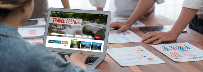 Online travel agency website for brisk search and travel planning offers deal and package for...