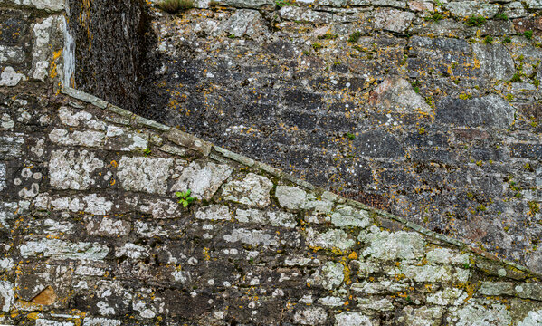 Ancient stone wall 