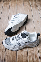 Shoes for travel, arranged shoes illustrating choice between urban daily wear and outdoor exploration