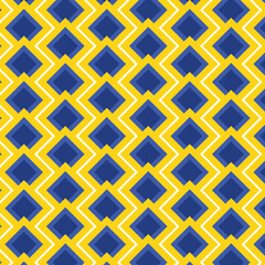 Vibrant seamless dynamic shapes pattern creates an ocean-inspired background ideal for textiles,