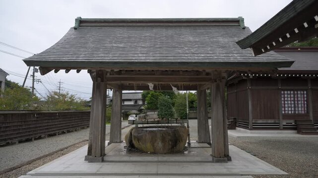 出雲 佐太神社 手水舎