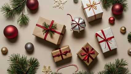 Christmas Flat Lay Top 3