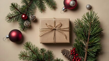 Christmas Flat Lay Top 2