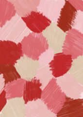 Artistic hand drawn card premade hand painted background PNG for poster, card, invitation template