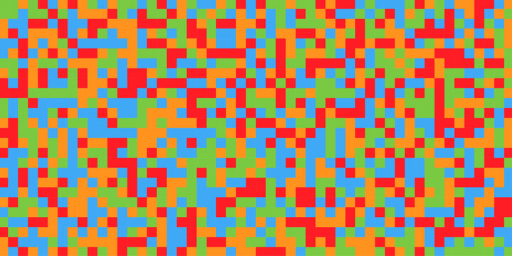 Abstract pixel and block rectangle random color censored ship design creative texture background, seamless pattern colorful pixelated background with soft effects censored texture modern design.